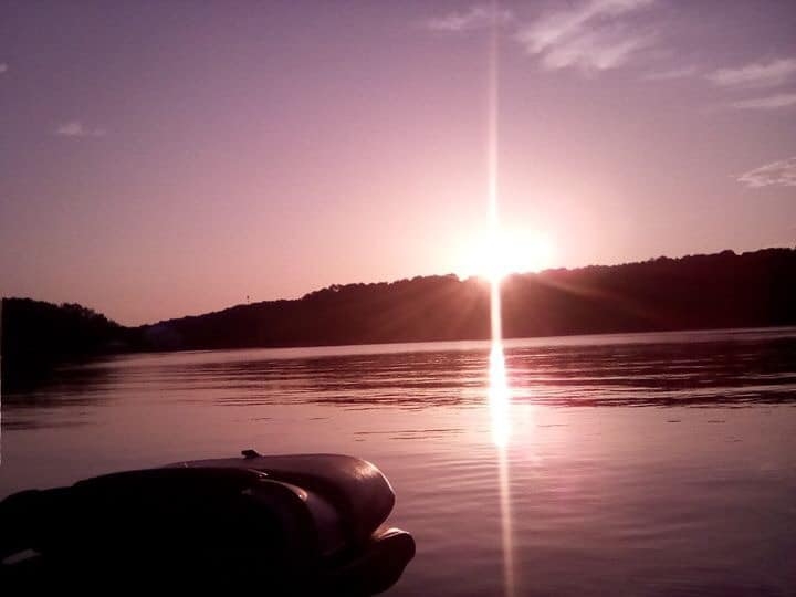 steely pink sunset jackson lake